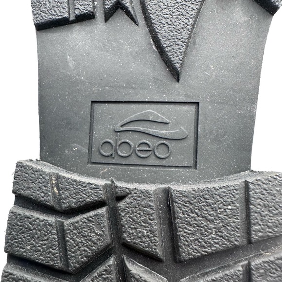 Abeo | Women | Darlington Black Leather Side Zip Ankle Booties | Size 7 - Picture 11 of 14